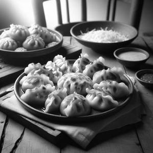 Veg Momos Steam