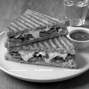 Veg & Cheese Grilled Sandwich (225 Gm)