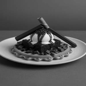 Almond Fudge Brownie Gourmet Sundae