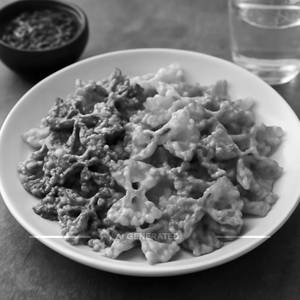 Farfalle with Red Yellow Pesto