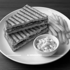 Veg Grilled Sandwich (225 Gm)