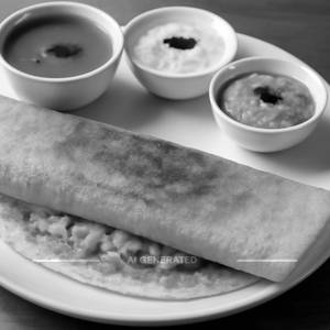 Mysore Onion Masala Dosa