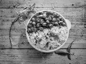 Chole Chawal Bowl
