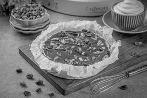Pistachio Burnt Basque Cheesecake