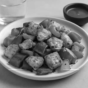 Three Pepper Paneer (200 Gms)