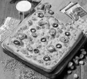 Veggie Square Pizza