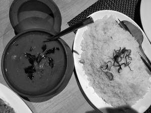 Ghee Rice + Fish Curry