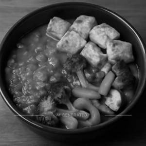 Garlic Flame Paneer & Veggie Bowl