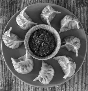 Chicken Steamed Momos [5 Pieces]