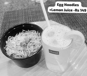 Egg Noodles + Lemon Juice