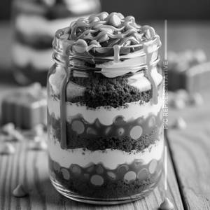 Caramel Butterscotch Jar Cake 