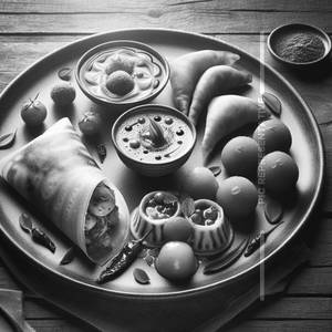 Masala Dosa + Samosa(2Pcs) + Rasmalai + Hot Gulab Jamun                                            