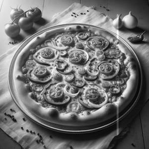7" Capsicum+ Onion+ Tomato Pizza