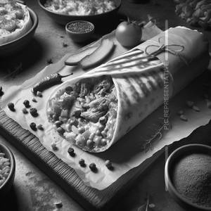 Veg Mixed Shawarma