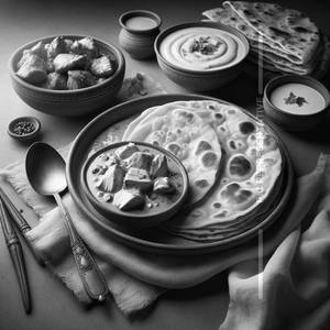 Chicken Varta Paratha Meal