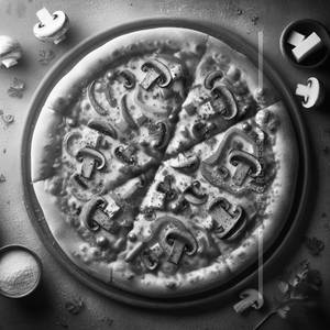 12" Veg Special Mushroom, Paneer Bell Pepper Pizza