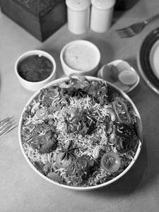 Mutton Malai Dum Biriyani