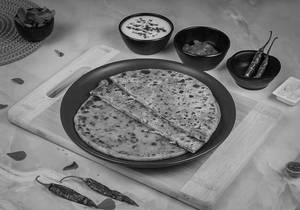 Aloo Methi Paratha Meal