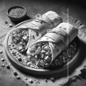 Veg Shawarma (Spicy)