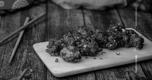 Chicken manchurian dry masala