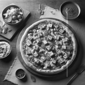 10 Cafe Paneer Pizza