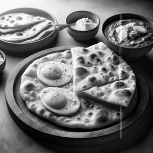 Butter Naan [2pcs]+ Egg Masala