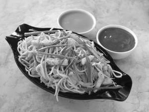 Paneer noodles
