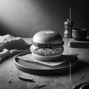 Veggle Crispy Cheese burger