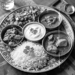 Chicken Thali