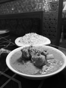 Mutton Dal Gosht Rice ( Only Friday )