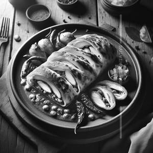 Chicken Stuffed Parotta