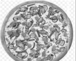 8" Veggie Paradise Pizza Medium