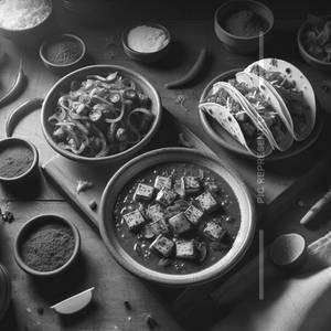 Chilli Paneer + Chowmien