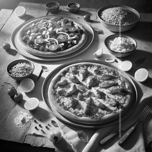 7" Regular Chicken Pizza