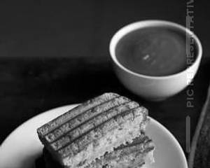 Aloo Mutter Masala Grill Sandwich