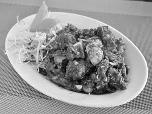 Double Egg Manchurian