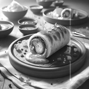 Butter Chicken Roll