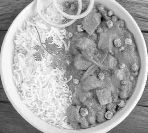 Matar Paneer Rice