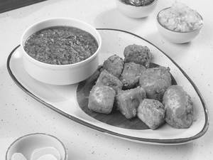 Pav Bhaji With Mini Pav (9 Pcs)
