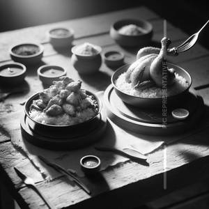 Broiler Chicken Thali