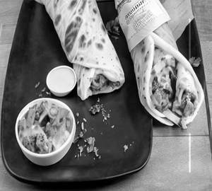 Egg Parotta Roll