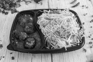 Veg Chowmein+Veg Manchurian Combo
