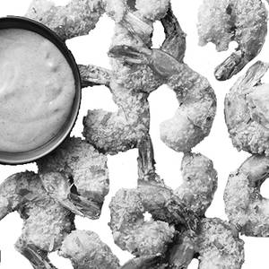 Golden Fried Prawns 