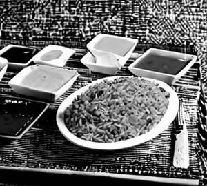 Tripple fried rice