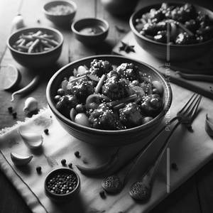 Veg Manchurian Dry