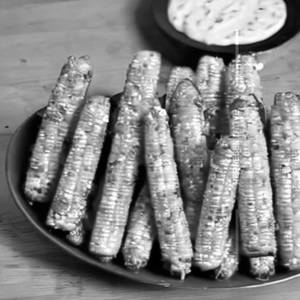 Pepper cheese fried  corn