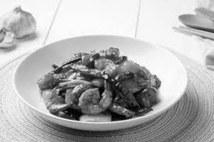 Prawns chilli