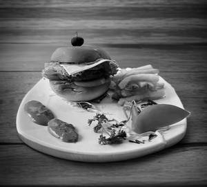 Vintage Potato Burger