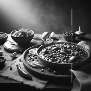 Matar Mushroom Masala