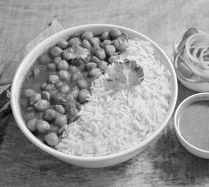 Chole With Rice